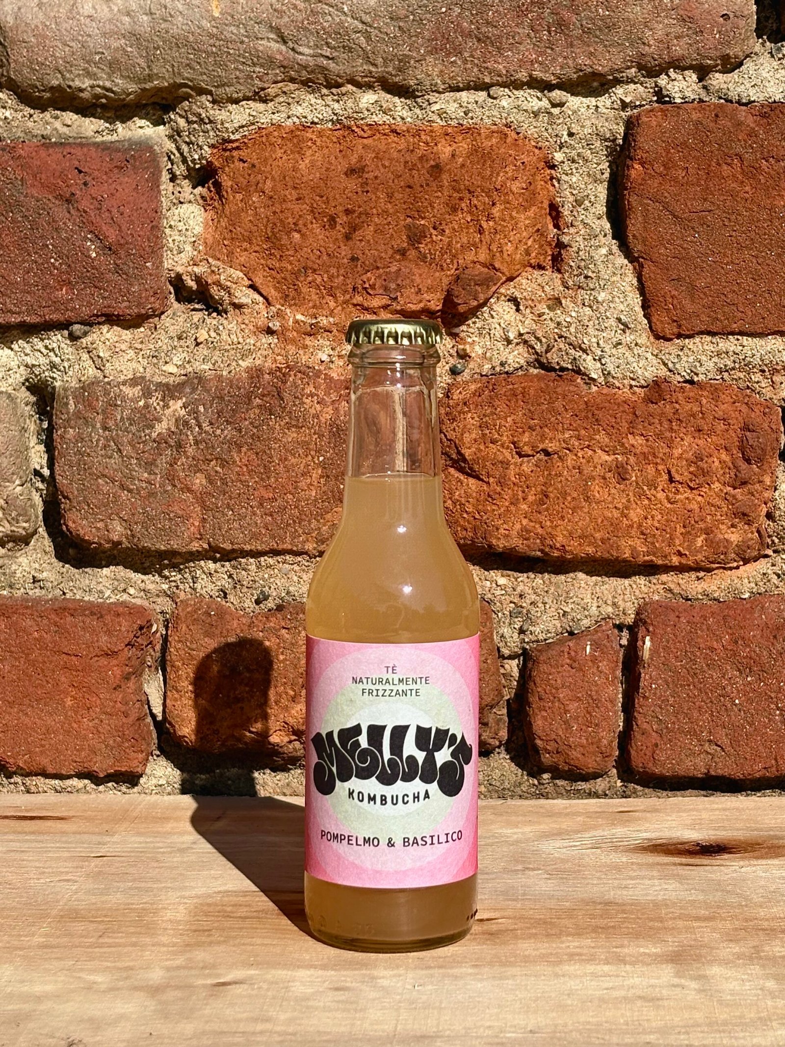 Melly's Kombucha Pompelmo e Basilico