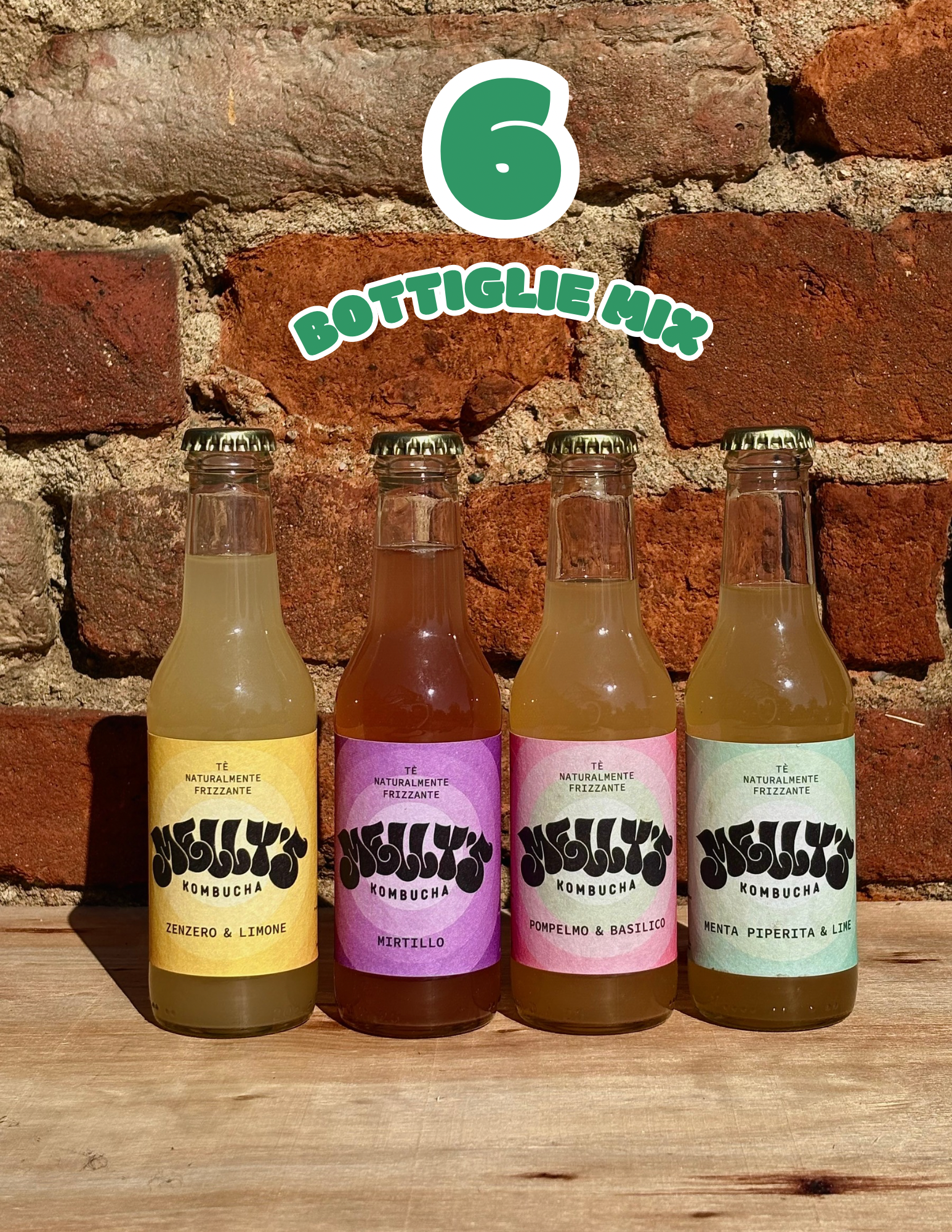 cassetta da 6 kombucha