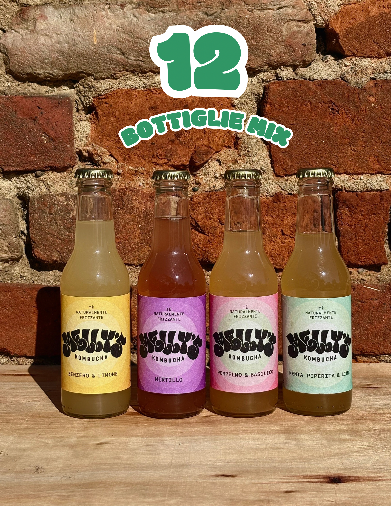 cassetta da 12 kombucha