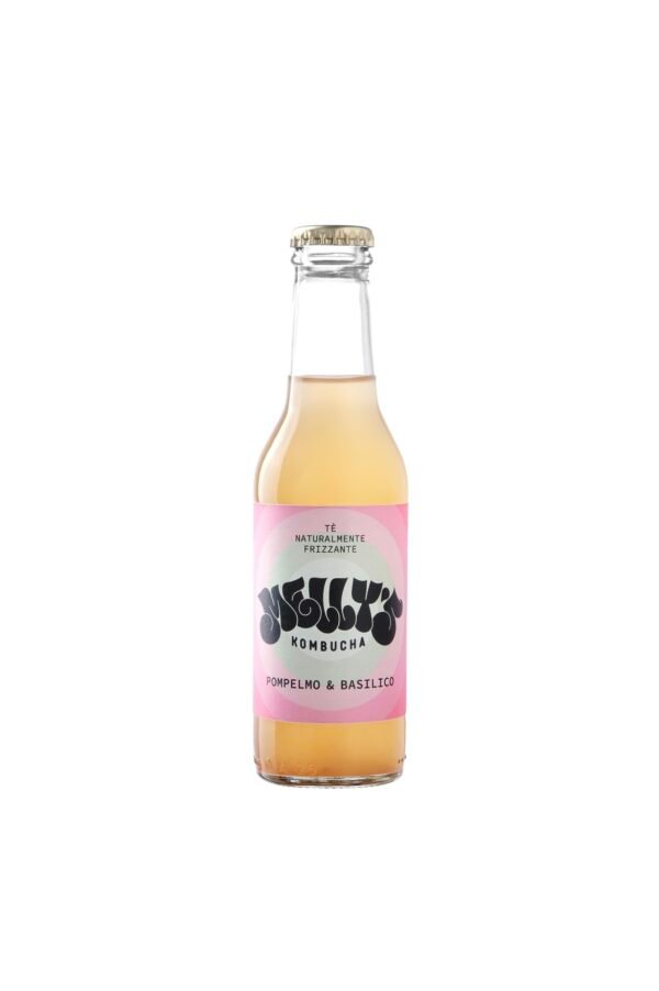 Melly's Kombucha Pompelmo e Basilico